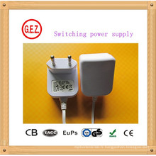 Adaptateur KC UL GS CE CB C-tick 1.6v